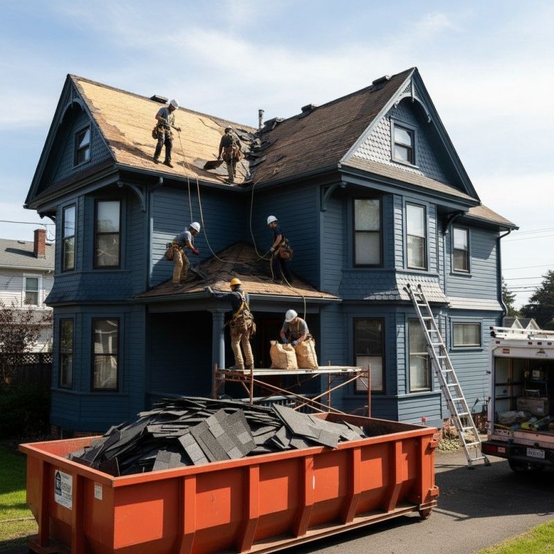 Asphalt Roof Replacement in Providence, RI