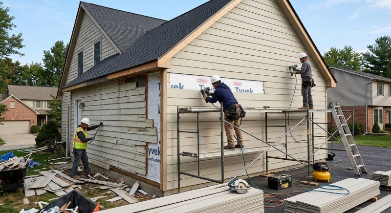 Cement Siding Installation in Boston, MA